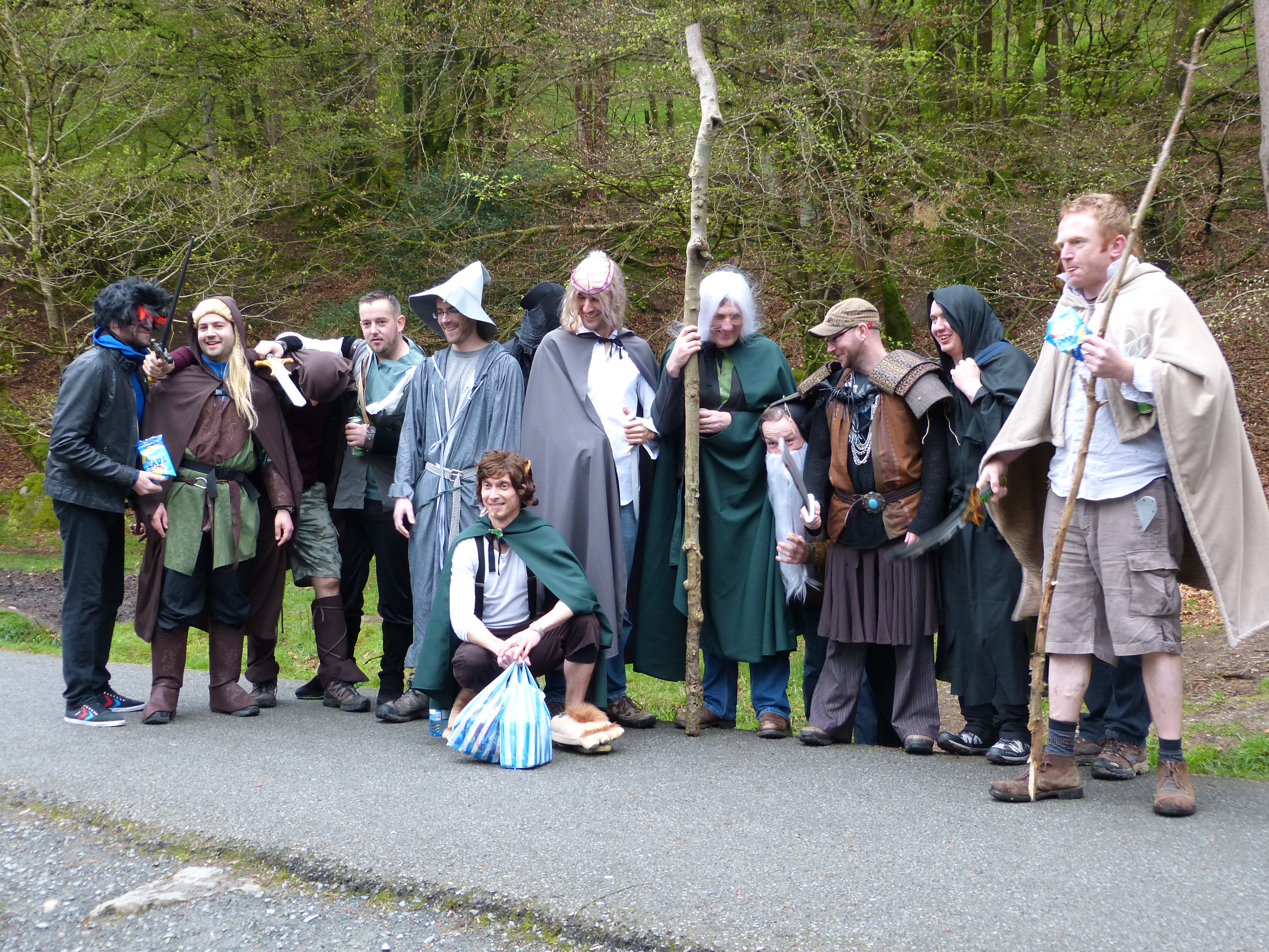 Glendalough groupe médiéval.