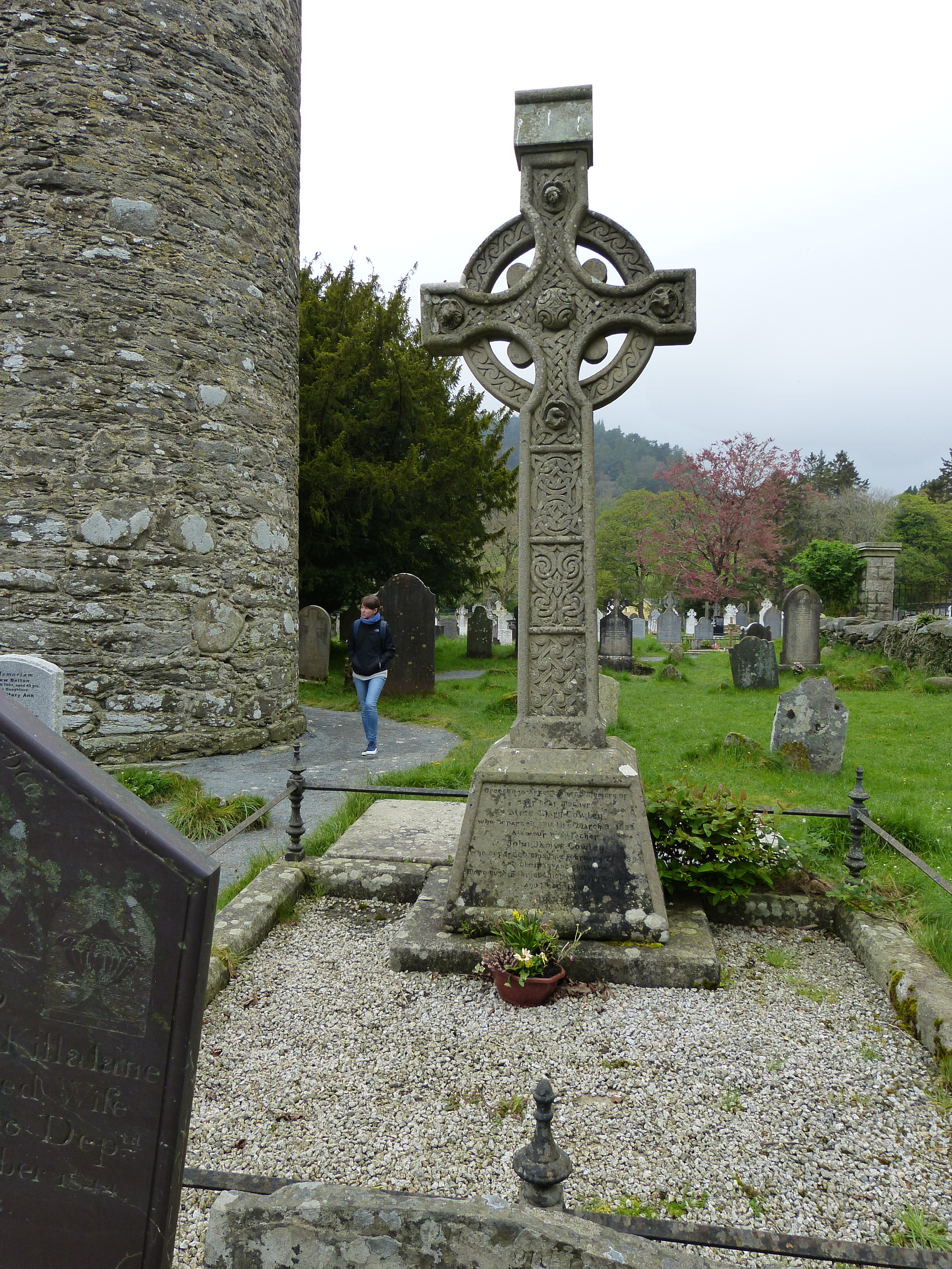 Glendalough Croix Saint Patrique.